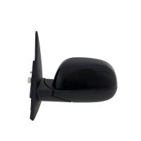 OEM Style Replacement Mirror for 14-17 KIA Soul textured black w/PTM cover foldaway w/o turn signal