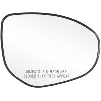 Replacement Glass Assembly for 11-14 Mazda 2 w/o Blind Spot lens; 10-13 Mazda 3 w/o Blind Spot lens