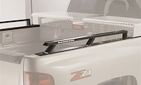 Truck Bed Side Rail, 2017-2022 Ford Super-Duty; 6.1 ft. Bed, For use w/ 21 in. Toolbox