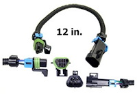 109225 12 in. Oxygen Sensor Extension for 2010+ Chevrolet Camaro, 2005-2013 Chevrolet Corvette