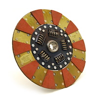 Dual Friction Clutch Disc 1-1/8" x 10 Spline