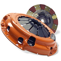 Dual Friction Clutch Includes Pressure Plate & Disc