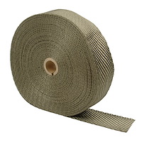 Titanium Exhaust Wrap Width: 2"