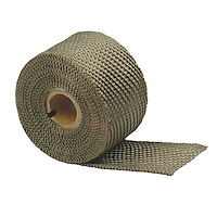 Titanium Exhaust Wrap Width: 2"