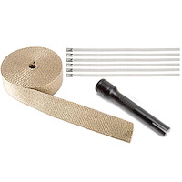 Locking Tie Tool Kit w/Tan Wrap Includes: 2" x 50" Tan Wrap