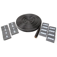 Silicone Protect-A-Wire Kit 25ft of 3/8"ID Silicone Covered Annealed Fiberglass Sleeve