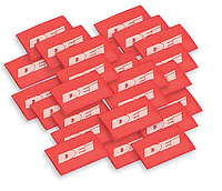 10821 HI-Temp Shrink Tubes Red