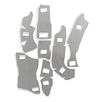 Heat Shield Liner Fits Select Harley-Davidson Touring FLH/FLT/FLR [Vance & Hines Power Duals Head Pipe]