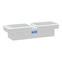 63 in. Gull Wing Crossover Truck Tool Box [Bright Aluminum]