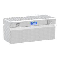 48 in. Cargo Carrier Utility Chest Box [Bright Aluminum]