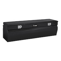 TBC-48-W-BLK 48 in. Wedge Utility Chest Box [Gloss Black]