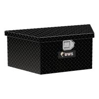 TBV-34-LP-BLK 34 in. Trailer Tongue Box with Low Profile [Gloss Black]