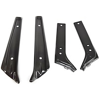 BU03-642S Front Bumper Bracket Set for 1964 Chevy Chevelle