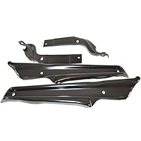 BU03-67S Front Bumper Bracket Set for 1967 Chevy Chevelle