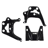 BU03-691S Rear Bumper Bracket Set for 1969 Chevy Chevelle
