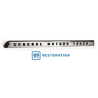 DP07-471U Upper Dash Trim 1947-1953 GMC C10 Pickup With GMC Logo