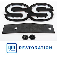 EM01-683 Grille Emblem "SS" for 1967-1968 Chevy Camaro , 1968-1969 Chevy Nova