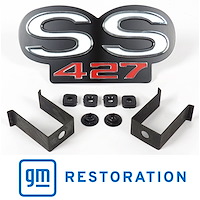 EM01-694 Grille Emblem "SS 427" for 1969 Chevy Camaro