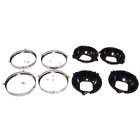 HL03-64MS Head Light Bucket Kit for 1964-1969 Chevy Chevelle, Chevy El Camino, 1966-1970 Pontiac GTO ,