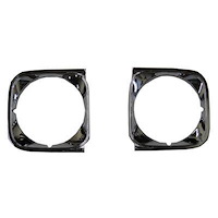 HL03-72P Headlight Bezel Set, 1972 Chevrolet Chevelle, El Camino
