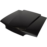 Steel 2" Cowl Induction Hood 1987-1993 Mustang