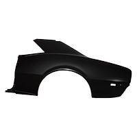 QP01-68LOE Full Quarter Panel Skin for 1968 Chevy Camaro Coupe [Left/Driver Side]