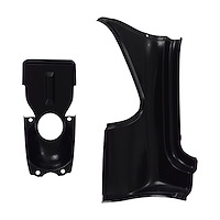 QP13-56RL Quarter To Trunk Corner Panel for 1956 Chevy Bel Air /210 Non-Wagon Cars [Left/Driver Side]