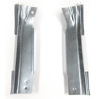 TG13-551C Tailgate Hinge Cover 1955-1957 Chevy Nomad Pair