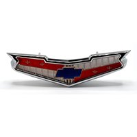 Trunk Lock Bezel Set with Insert for 1959 Chevy Impala