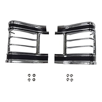 TP03-67B Tail Light Bezel Set for 1967 Chevy Chevelle