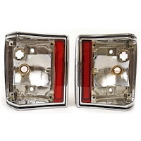 Tail Light Bezel Assembly Set for 1970-1972 Chevrolet El Camino