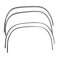 WL11-69S Wheel Well Molding Trim Set for 1969 Pontiac Firebird