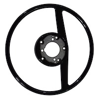 WL32-63B for 1963-1971 Mercedes-Benz W113 Steering Wheel Black W/O Pad W/O Horn Ring