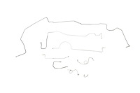 Dodge Dart Brake Line Kits Standard Drum - 111 in Wheelbase 8-3/4 in Axle 1 Pc. Front to Rear -1968