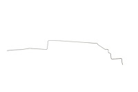Dodge Charger Fuel Supply Line -1968 1969