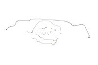 Buick Wildcat Brake Line Kits Power Drum Brakes -1967 1968
