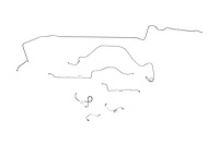 Complete Brake Line Kit 1975-1980 Camaro/Firebird/Trans Am