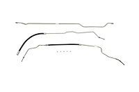 CTF1077-SC Fuel Feed Line Set for 1992-1994 Chevrolet Full Size Blazer, 1995 Tahoe, and 1992-1995 GMC Yukon [Stainless Steel]