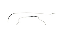 CTF1105-SC Fuel Feed Line Set for 1996-1998 Chevrolet/GMC K-Series 1/2 and 3/4 Ton Truck [Stainless Steel]