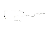 CTF1158-SC Fuel Feed Line Set for 2001-Mid 04 Chevrolet/GMC 3/4 Ton Heavy Duty and 1 Ton Truck [Stainless Steel]
