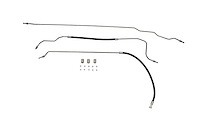 CTR1068-SC Fuel Return Line Set for 1996-1999 Chevrolet Tahoe and GMC Yukon [Stainless Steel]