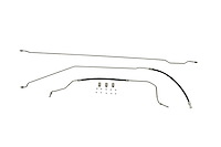 CTR1109-SC Fuel Return Line Set for 1996-1999 Chevrolet/GMC K-Series 1/2 and 3/4 Ton Suburban [Stainless Steel]