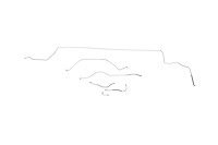 FD1007-OE Brake Line Kit 1954-1955 Ford Fairlane