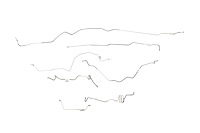 Ford F250 Brake Line Kits 4WD Regular Cab Long Bed W/O Load leveler -1983