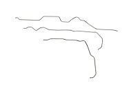 Ford F150 Fuel Supply Line -1978 1979