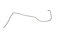 MG MGB Hydraulic Clutch Line -1972 1973 1974