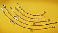 Ford Mustang StopFlex Brake Hose Kit Front Disc / Rear Drum 3 Pc. -1979 1980 1981 1982 1983 1984 198