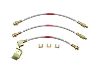 Ford Mustang StopFlex Brake Hose Kit Drum/drum with brackets -1971 1972 1973