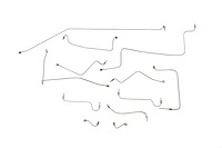 Triumph TR6 Brake Line Kits Early - Before Chassis #CC81078 -1969 1970 1971 1972
