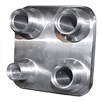 Custom Collection Heater And A/C Bulkhead Square Series
